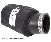 Thumbnail for K&N Snowcharger Air FIlter Wrap Round Tapered Black - 3.75in Base ID x 3in Top ID x 5in H