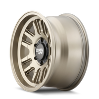 Thumbnail for Dirty Life 9310 Canyon 17x9 / 6x135 BP / 0mm Offset / 87.1mm Hub Satin Gold Wheel