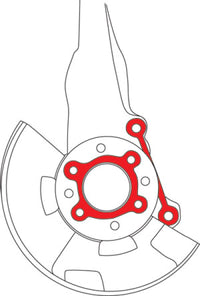 Thumbnail for SPC Performance 09-14 Hyundai Genesis +1.25 Camber Shim