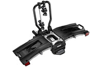 Thumbnail for Thule EasyFold XT 2 - Fully Foldable Platform Hitch Bike Rack (Up to 2 Bikes) - Black/Silver