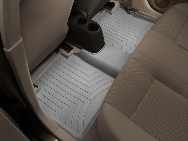 WeatherTech 2015+ Ford F-150 (Fits SuperCrew Models Only) Rear FloorLiner - Grey