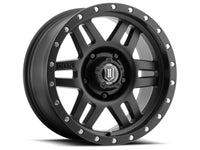 Thumbnail for ICON Six Speed 17x8.5 6x135 6mm Offset 5in BS 94mm Bore Satin Black Wheel