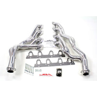 Thumbnail for JBA 67-70 Ford Mustang 390-428 FE 1-3/4in-2-1/2in Primary Silver Ctd Tri Y Header