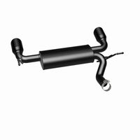 Thumbnail for MagnaFlow 07-17 Jeep Wrangler JK 3.8/3.6L Dual Split Rear Exit Black Axle-Back Exhaust