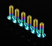 Thumbnail for NRG Titanium Steering Wheel Screw Upgrade Kit (Conical) - Multi Color