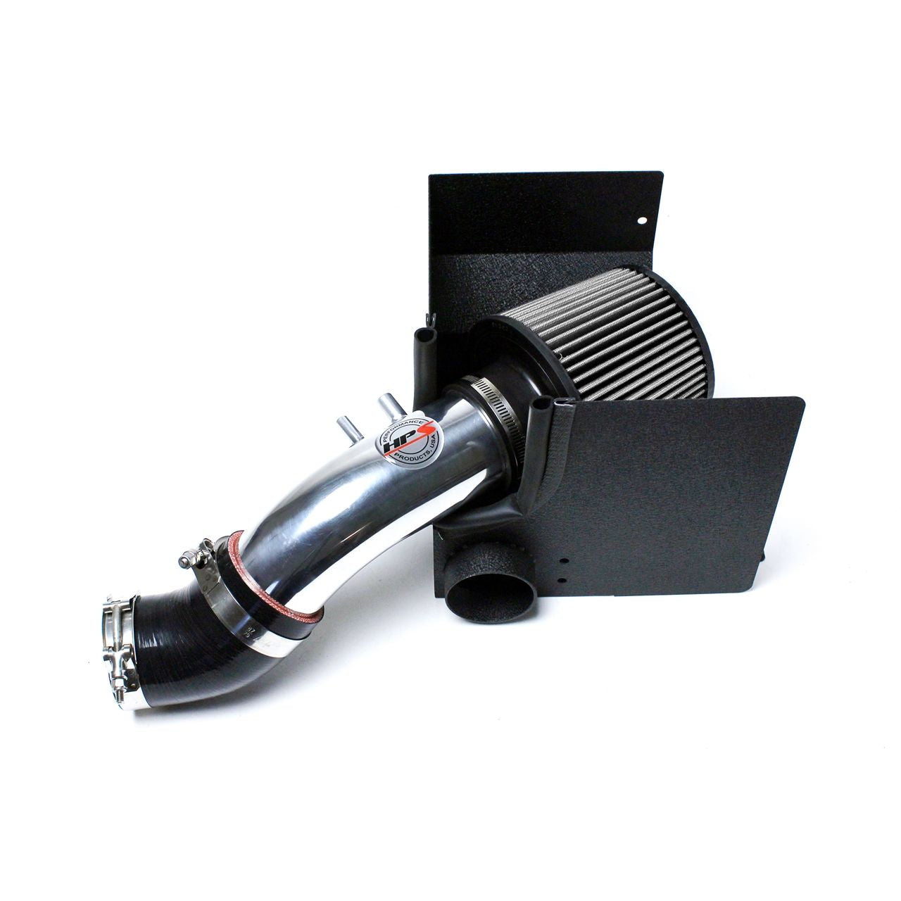 HPS Shortram Air Intake 2010-2013 Kia Forte 2.0L, Includes Heat Shield, Polish