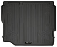 Thumbnail for Husky Liners 19-24 Jeep Wrangler JLU WeatherBeater Black Rear Cargo Liner