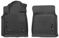 Thumbnail for Husky Liners 12-14 Toyota Tundra Pickup(Crew / Ext / Std Cab) X-Act Contour Black Front Floor Liners