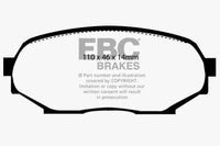 Thumbnail for EBC 90-93 Geo Storm 1.6 Greenstuff Front Brake Pads