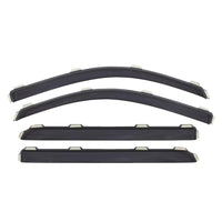 Thumbnail for AVS 16-18 Chevy Malibu Ventvisor In-Channel Front & Rear Window Deflectors 4pc - Smoke