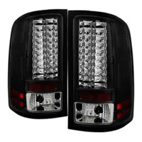 Thumbnail for Spyder GMC Sierra 07-13 (Not fit 3500 Dually 4 Rear Wheels)LED Tail Lights Black ALT-YD-GS07-LED-BK