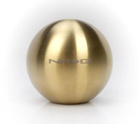 Thumbnail for NRG Chrome Gold Titanium Round Shifter Heavy Weight