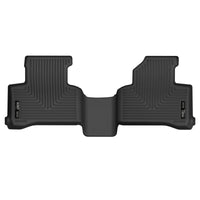 Thumbnail for Husky Liners 17-22 Mercedes-Benz GLC300 X-Act Contour Floor Liners (2nd Seat) - Black