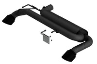 Thumbnail for Borla 21-22 Ford Bronco 2.3L 4WD ATAK Axle Back Exhaust w/ Black Coated Tips