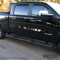 Thumbnail for Westin 19-21 Ram 1500 Crew Cab R5 M-Series Wheel-to-Wheel Nerf Step Bars - Black