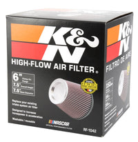 Thumbnail for K&N Round Tapered Universal Air Filter 6in Flange ID x 7.5in Base OD x 5in Top OD x 6.5in Height