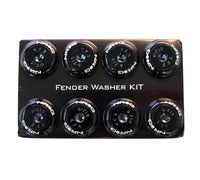 Thumbnail for NRG Fender Washer Kit w/Color Matched M8 Bolt Rivets For Plastic (Black) - Set of 8