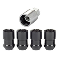 Thumbnail for McGard Wheel Lock Nut Set - 4pk. (Cone Seat) 1/2-20 / 3/4 & 13/16 Dual Hex / 1.46in. Length - Black