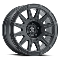 Thumbnail for ICON Ricochet 15x7 5x100 15mm Offset 4.6in BS 56.1mm Bore Satin Black Wheel