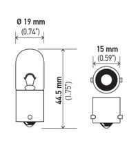 Thumbnail for Hella Bulb 1003 12V 12W BA15s B6