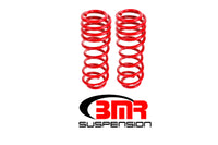 Thumbnail for BMR 05-14 S197 Mustang GT/GT500 Rear Handling Version Lowering Springs - Red