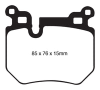 Thumbnail for EBC 08-10 BMW 135 3.0 Twin Turbo Greenstuff Rear Brake Pads