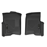 Thumbnail for Husky Liners 04-08 Ford F-150 SuperCrew Cab X-act Contour Front Floor Liner (Black)