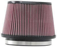 Thumbnail for K&N Universal Rubber Filter 6.25in x 4in Oval FLG / 7.375in x 5.5in Base / 6.25in x 4in Top / 5in H