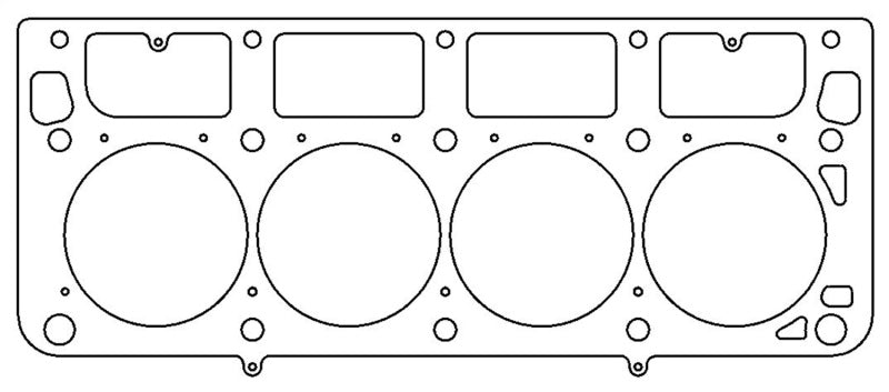 Cometic GM LS1 (w/M.I.D. Sleeves) 4.125 inch Bore .060 inch MLS-5 Headgasket