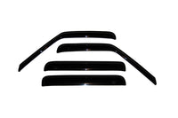 Thumbnail for AVS 01-05 Chevy S10 Crew Cab Ventvisor Outside Mount Window Deflectors 4pc - Smoke