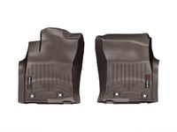 Thumbnail for WeatherTech 2013-2014 Toyota 4Runner Front FloorLiner - Cocoa