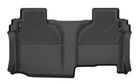 Thumbnail for Husky Liners 19-21 Silverado/Sierra 1500/2500/3500 Double Cab X-ACT 2nd Seat Floor Liner - BLK