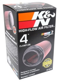 Thumbnail for K&N Universal Rubber Filter 4inch FLG / 6inch OD-B / 4-5/8inch OD-T / 9inch H