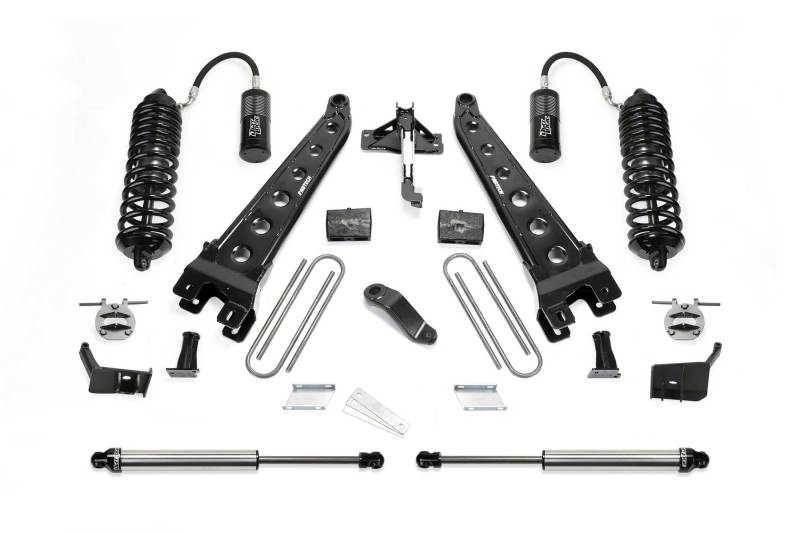 Fabtech 17 Ford F450/F550 4WD Diesel 6in Rad Arm Sys w/4.0 & 2.25Dl