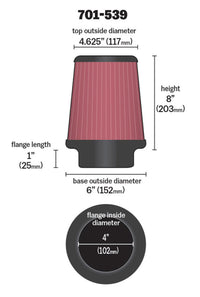 Thumbnail for Airaid Replacement Air Filter