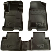 Thumbnail for Husky Liners 04-09 Toyota Prius WeatherBeater Combo Black Floor Liners