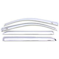 Thumbnail for AVS 11-15 Kia Sorento Ventvisor Outside Mount Front & Rear Window Deflectors 4pc - Chrome