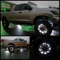 Thumbnail for Oracle LED Illuminated Wheel Rings - White SEE WARRANTY