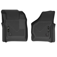 Thumbnail for Husky Liners 99-07 Ford F-250 Super Duty Crew Cab X-act Contour Front Floor Liners (Black)