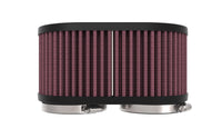 Thumbnail for K&N 2-1/8in DUAL FLG 6-1/4 X 4inOD 3inH Universal Clamp-On Air Filter