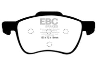 Thumbnail for EBC 01-05 Volvo S60 2.3 Turbo T5 Redstuff Front Brake Pads