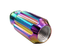 Thumbnail for NRG 500 Series M12 X 1.5 Bullet Shape Steel Lug Nut Set - 21 Pc w/Lock Key - Neochrome