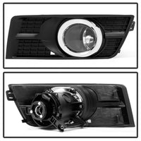 Thumbnail for Spyder Cadillac SRX 2010-2015 OEM Style Fog Lights W/Universal Switch Clear FL-CASRX10-C