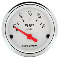 Thumbnail for Autometer Arctic White 52mm 0E-90F Short Sweep Electronic Fuel Level Gauge