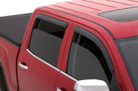 Thumbnail for AVS 15-18 Chevy Silverado 2500 Crew Cab Ventvisor Outside Mount Window Deflectors 4pc - Smoke