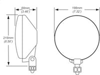 Thumbnail for Hella Headlamp FF-ZF 0/180GR MG12 1F7