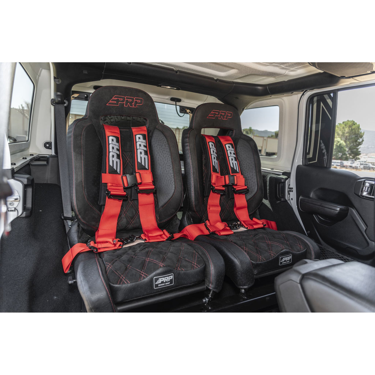 PRP Jeep JKU/JLU Rear Seat or Bench Mount