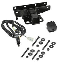 Thumbnail for Rugged Ridge Receiver Hitch Kit Jeep Logo 07-18 Jeep Wrangler