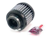 Thumbnail for K&N 1.375in Flange ID x 3in OD x 2.5in H Rubber Base Crankcase Vent Filter