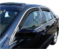 Thumbnail for AVS 03-07 Honda Accord Ventvisor In-Channel Front & Rear Window Deflectors 4pc - Smoke